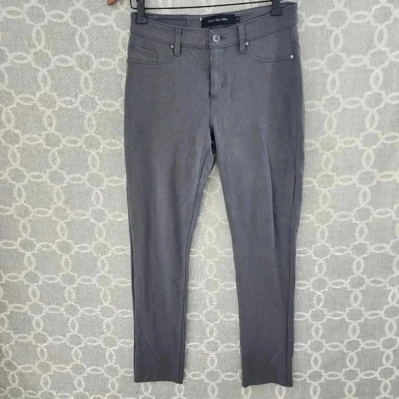 Calvin Klein Jeans Gray Legging Pants Women's 8 - Picture 1 of 7